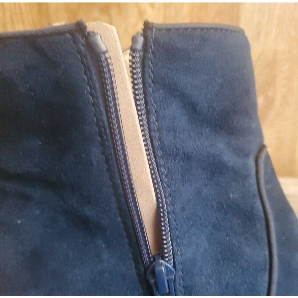 White Mountain Calisi Blue Buckle Booties Shoes Womens Size 6.5 - Picture 6 of 10